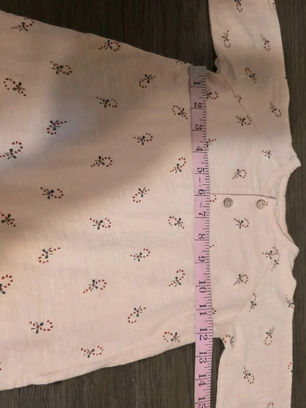 Rylee + Cru Candy Cane Henley Jumpsuit NWOT 6-12M Christmas Baby